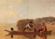 George Caleb Bingham Die Heimkehr der Trapper china oil painting artist